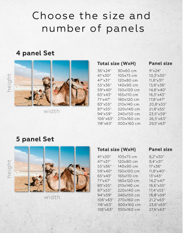 Camel Canvas Wall Art - image 1
