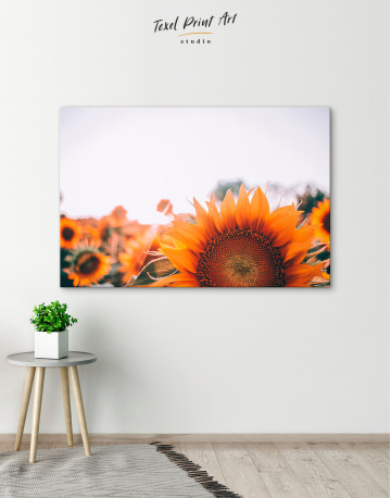 Sunflower Filed Canvas Wall Art - image 5