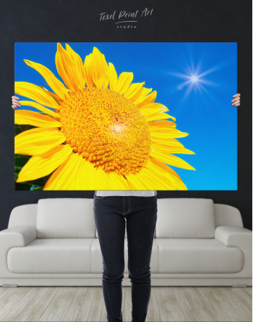 Shining Sunflower Canvas Wall Art - image 7