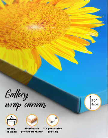 Shining Sunflower Canvas Wall Art - image 6