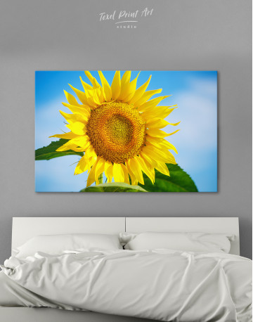 Sunflower in the Sky Canvas Wall Art - image 9