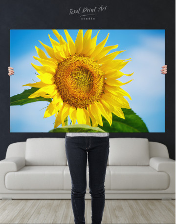 Sunflower in the Sky Canvas Wall Art - image 3