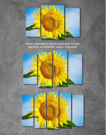 Sunflower in the Sky Canvas Wall Art - image 6