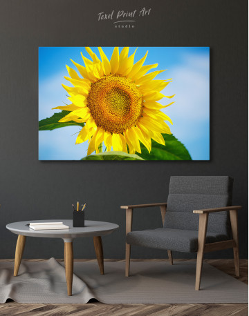Sunflower in the Sky Canvas Wall Art - image 1