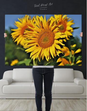 Sunflower View Canvas Wall Art - image 5