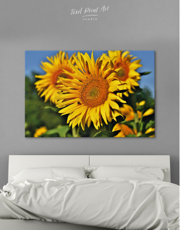Sunflower View Canvas Wall Art - image 8