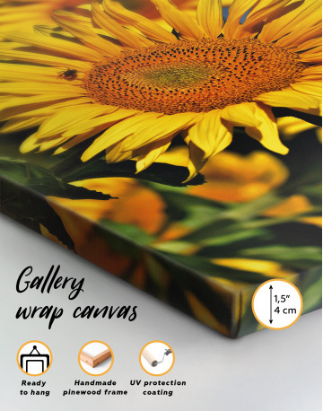 Sunflower View Canvas Wall Art - image 3