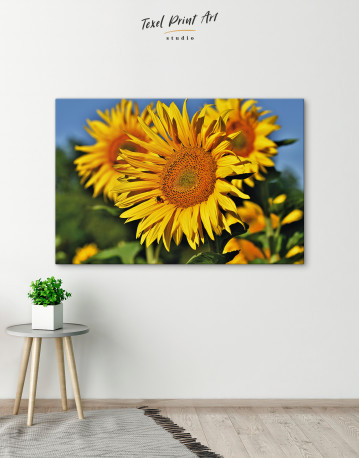 Sunflower View Canvas Wall Art - image 7