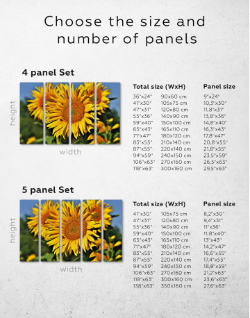 Sunflower View Canvas Wall Art - image 9