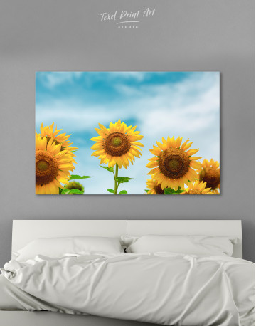 Sunflowers in the Sky Canvas Wall Art - image 8
