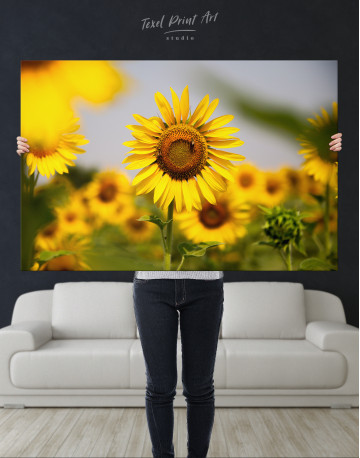 Beautiful Sunflower Canvas Wall Art - image 5