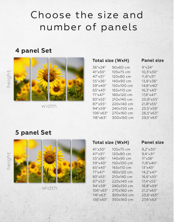 Beautiful Sunflower Canvas Wall Art - image 9