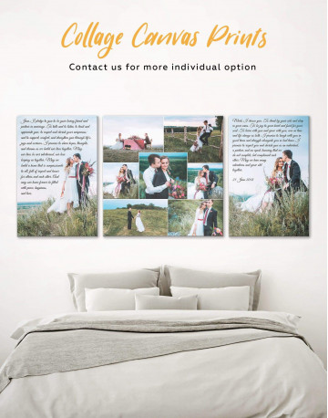 Wedding Gift Collage Canvas Wall Art - image 4