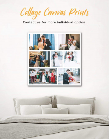 Personalized Photo Collage Wall Art Canvas Print Canvas Wall Art